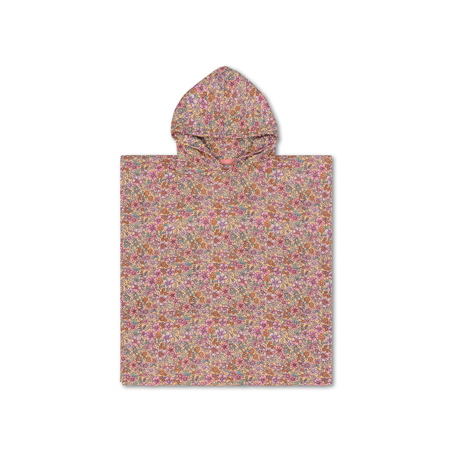 Beach Poncho - Multicolor - Blossom - 50 x 50 cm