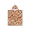 Strandponcho - Orange - Wild Flower - 65 x 65 cm