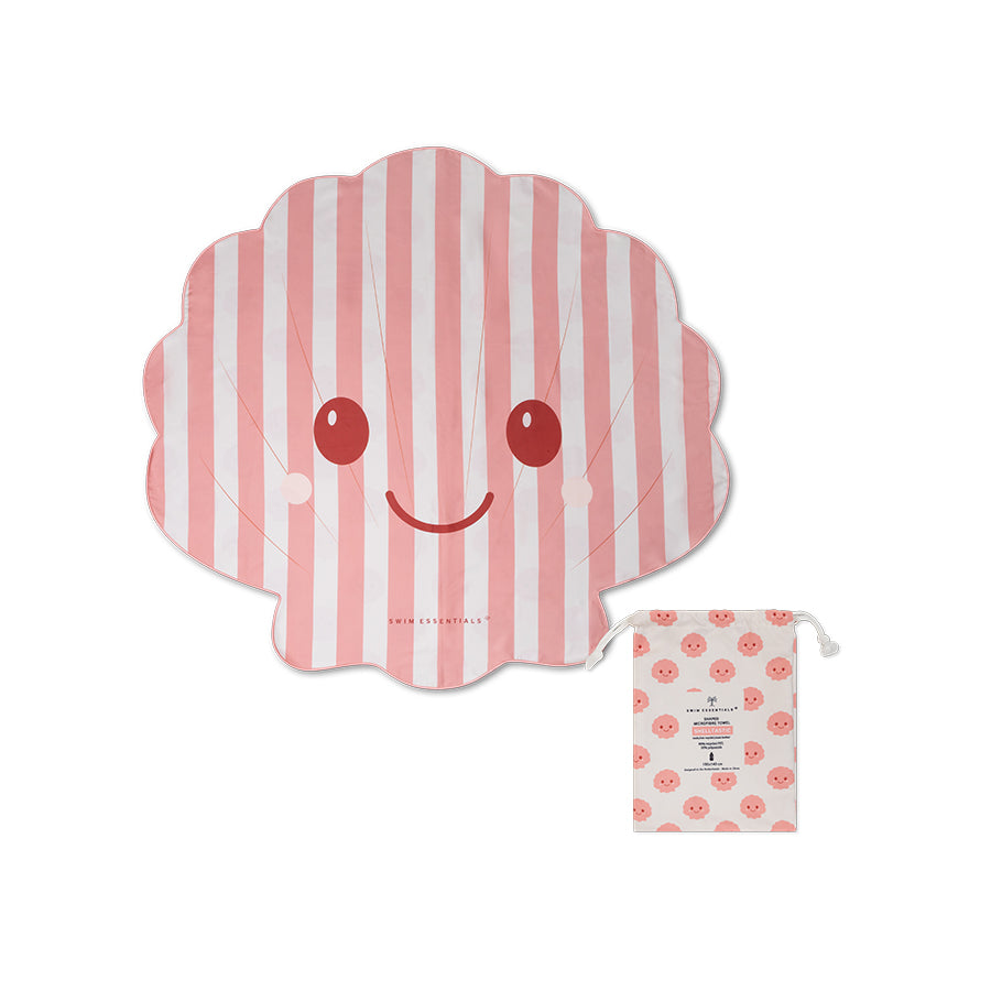 Beach Towel Microfiber - Purple - Shelltastic - 140 cm