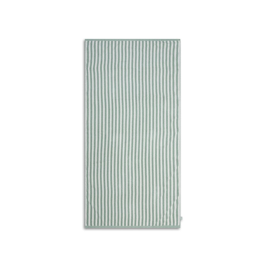 Toalla de playa algodón - Verde - Resort Stripe - 135 x 65 cm
