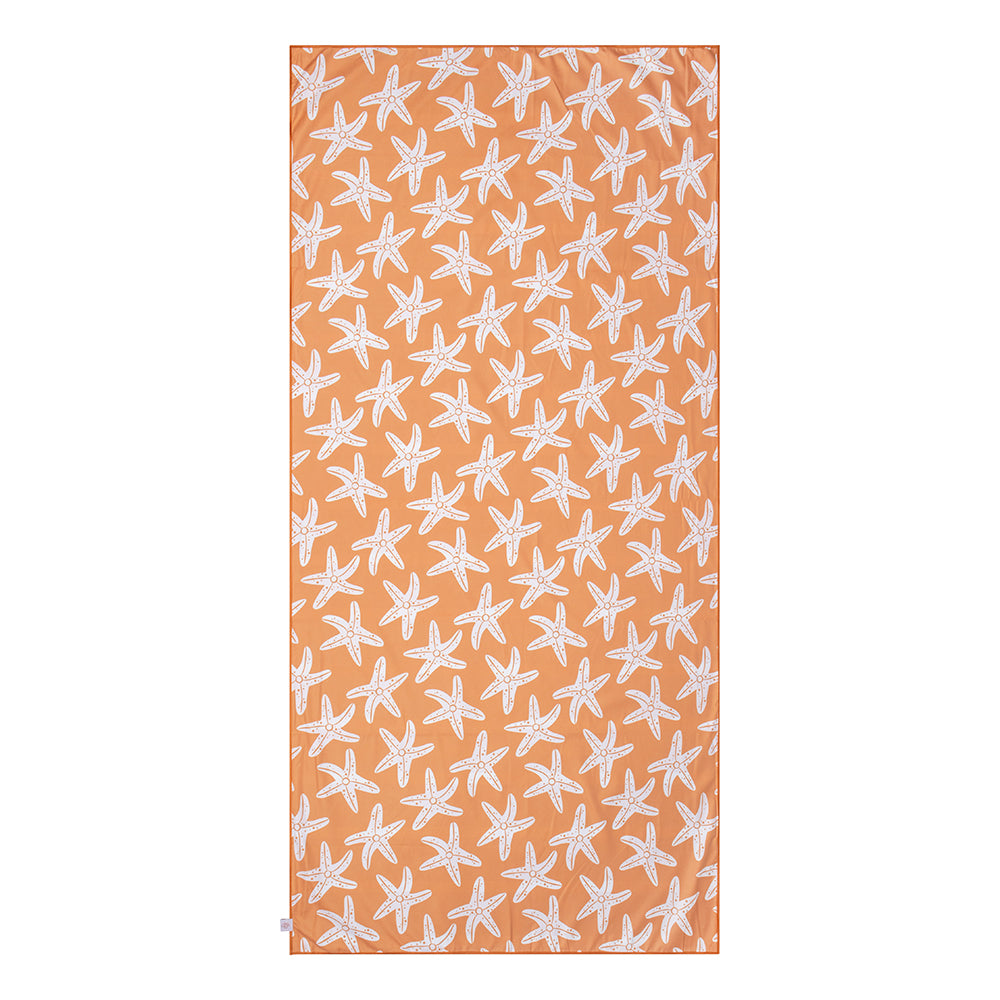 Toalla de playa Microfibra - Naranja - Seastar 135 x 65 cm