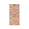 Toalla de playa Microfibra - Naranja/Blanco - Vibrant Stripes - 135 x 65 cm