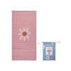 Toalla de playa Microfibra - Azul - Daisy Flower