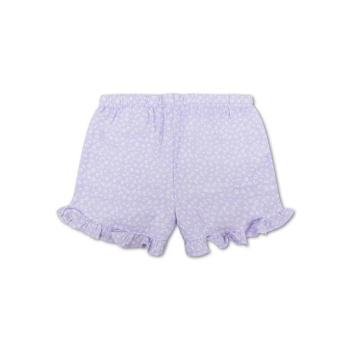 Beachwear Girls  - Muslin - Lila - Leopard