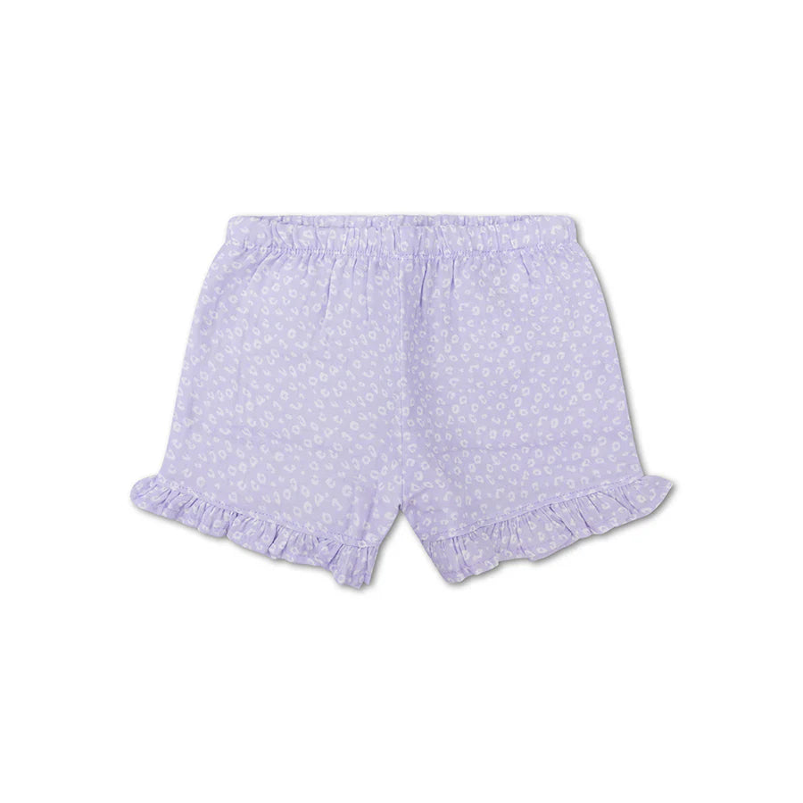 Beachwear Girls  - Muslin - Lila - Leopard