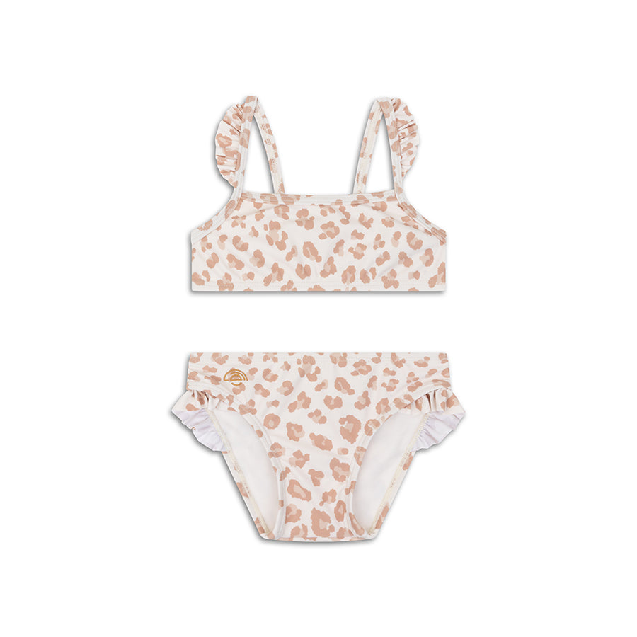 Bundle bademode kinder - Beige - Leopard