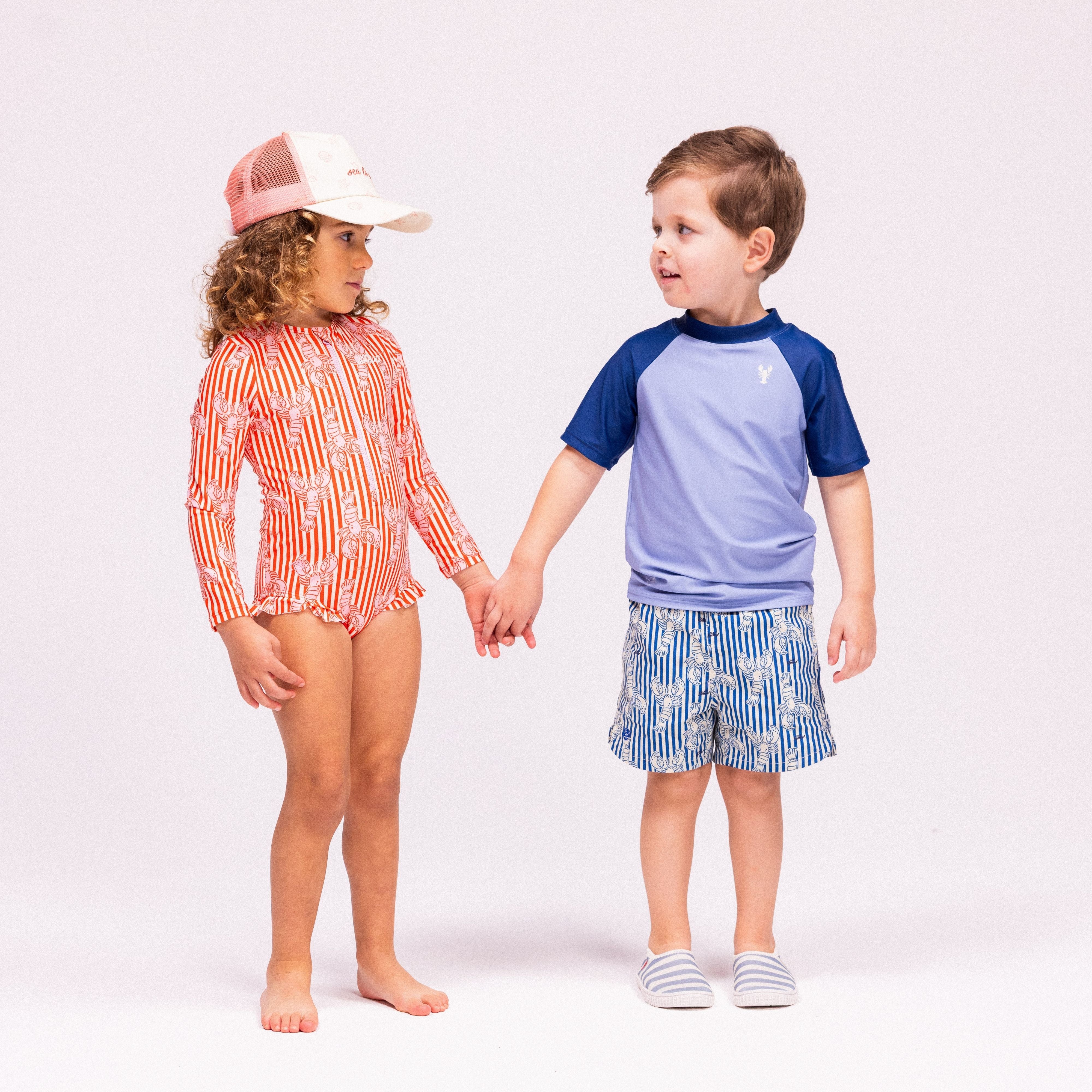 Badeshorts - Blau - Lobster Bay