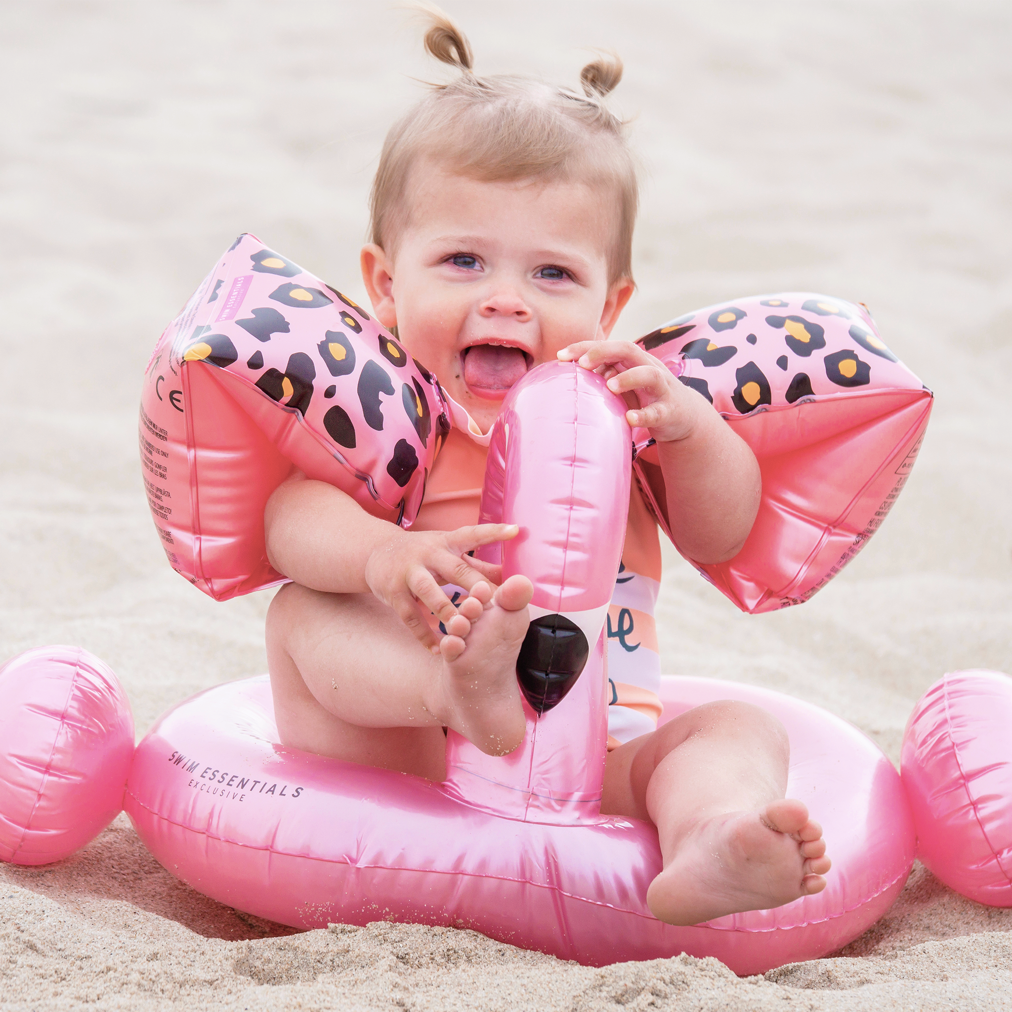 Split Ring Flamingo - Pink - Dreamscape - Ø 55 cm