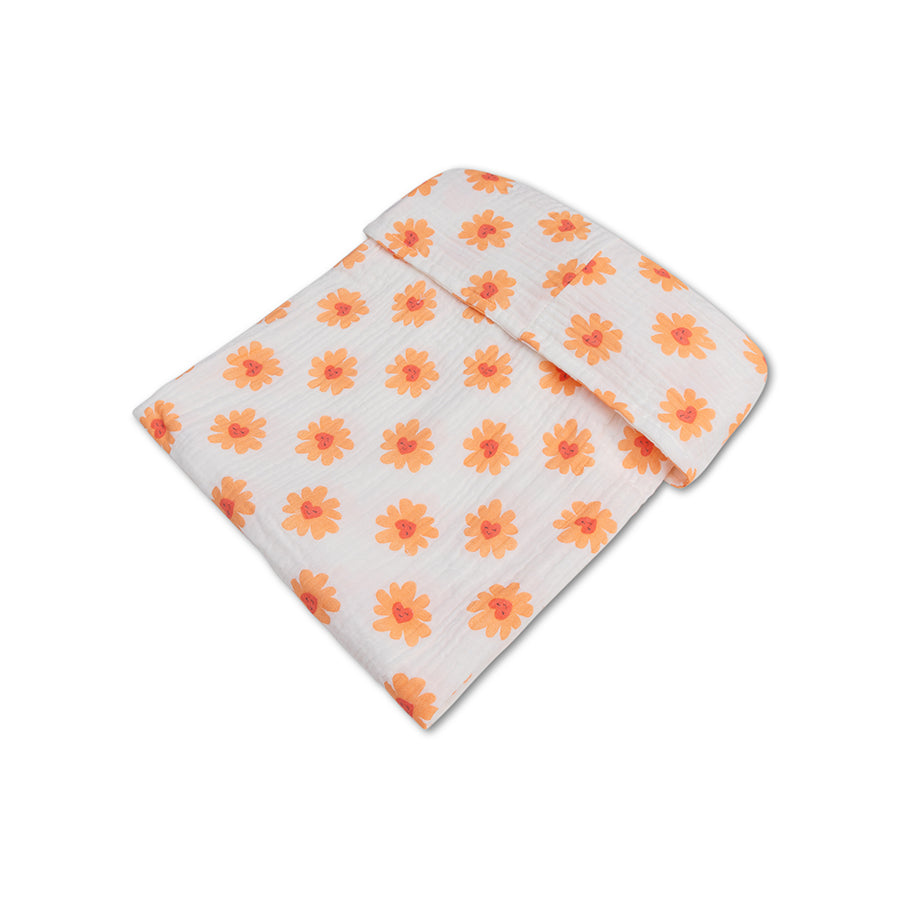 Poncho de playa - Multicolor - Floral Love - 50 x 50 cm