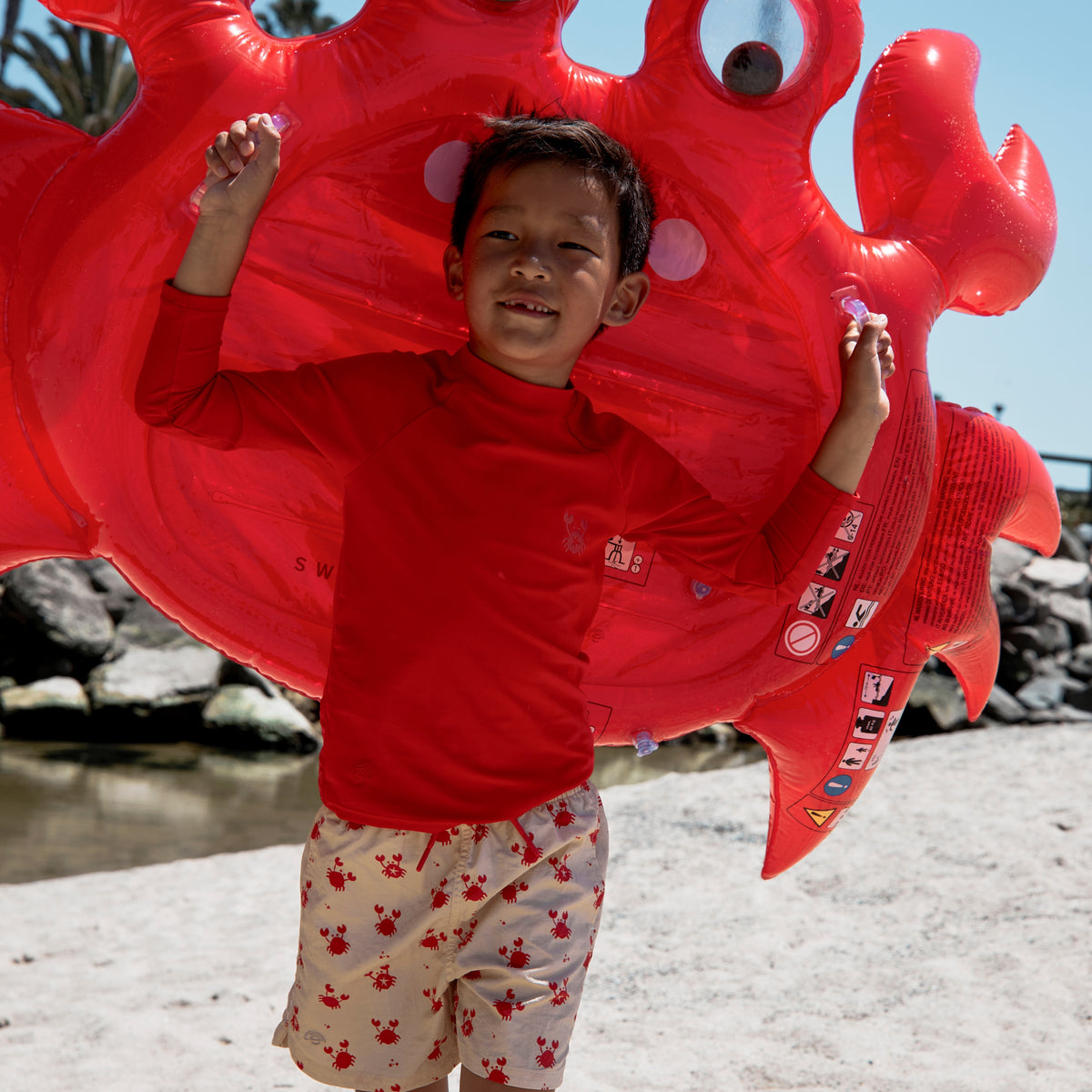 Pool Float Crab - Red - Dreamscape