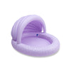 Piscina para niños - Lila - Leopard - Ø 100 cm con toldo