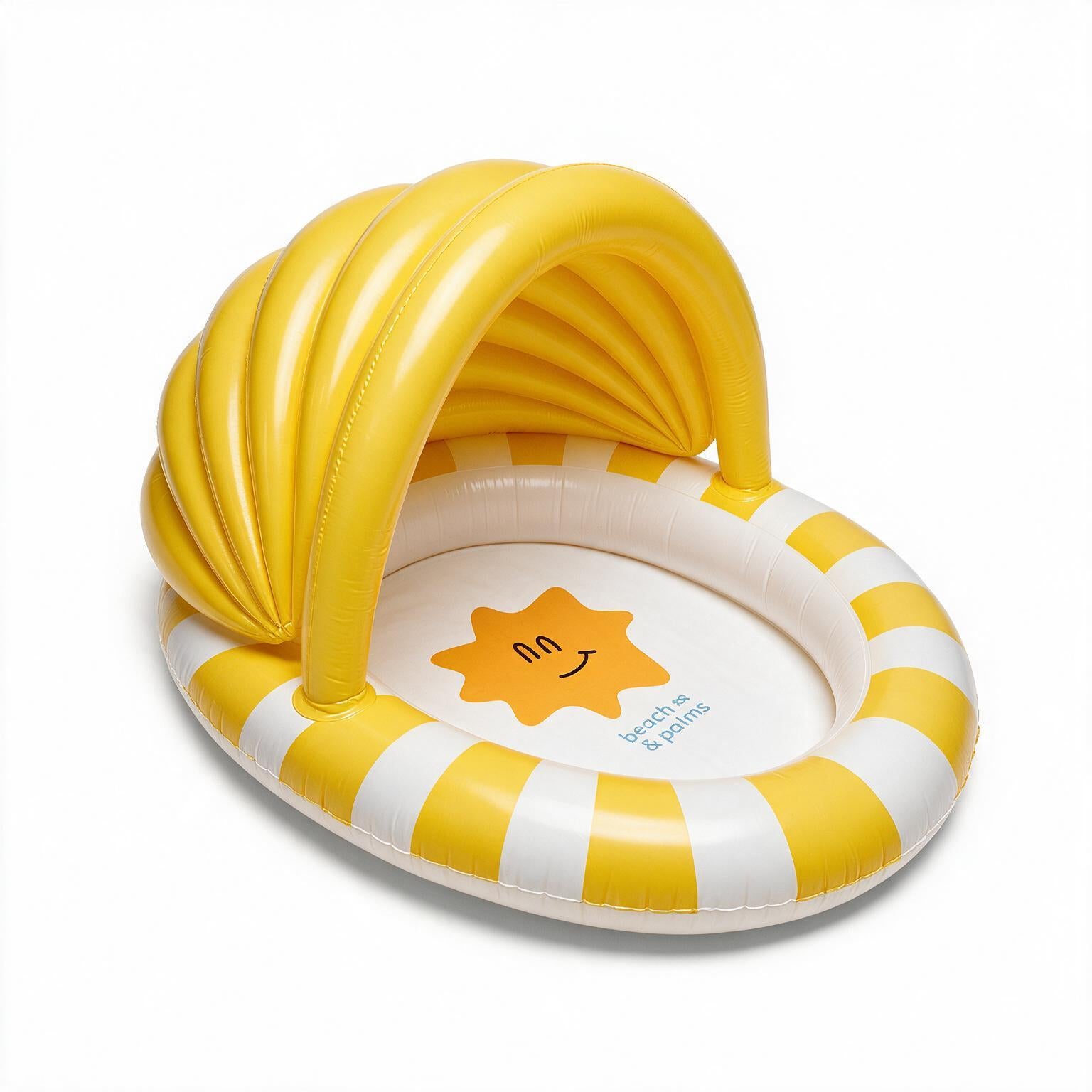 Piscina per Bambini - Multicolore - Happy Sun - Ø 100 cm With Canopy