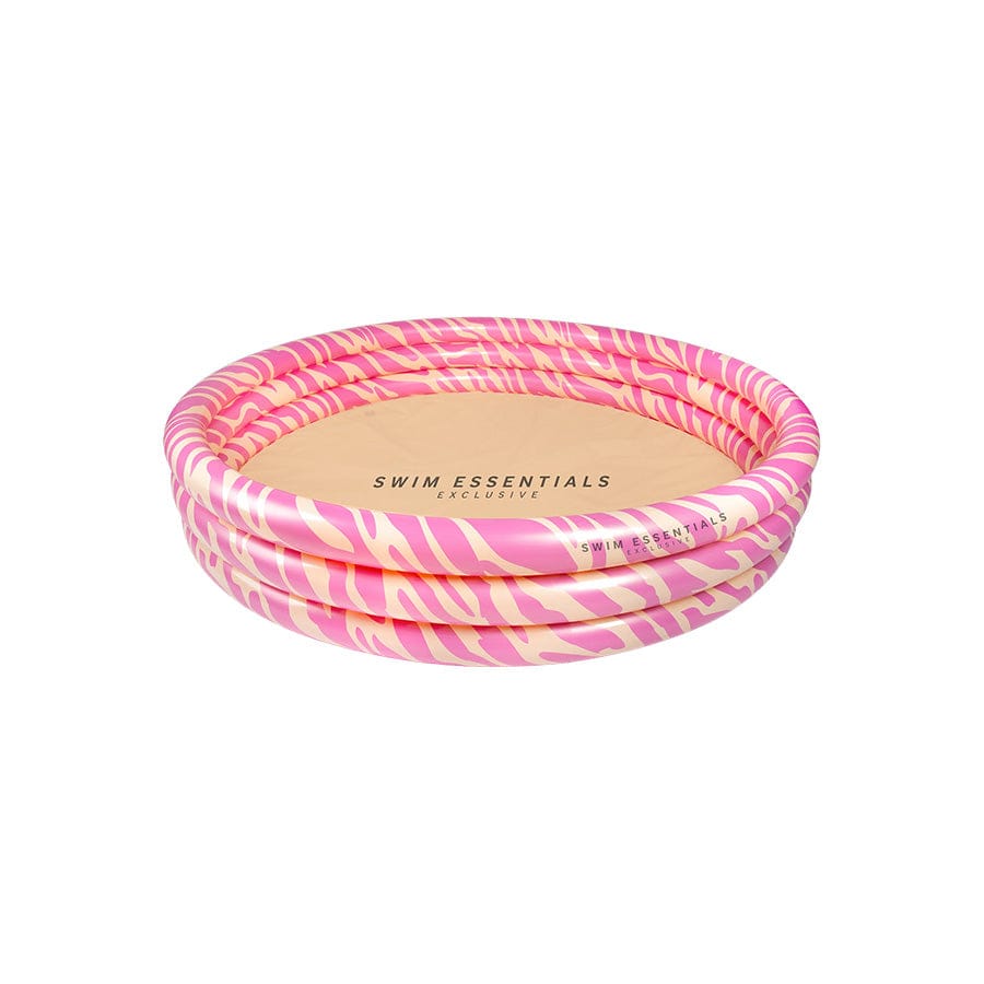 Kinder Pool - Rosa - Vibrant Stripes