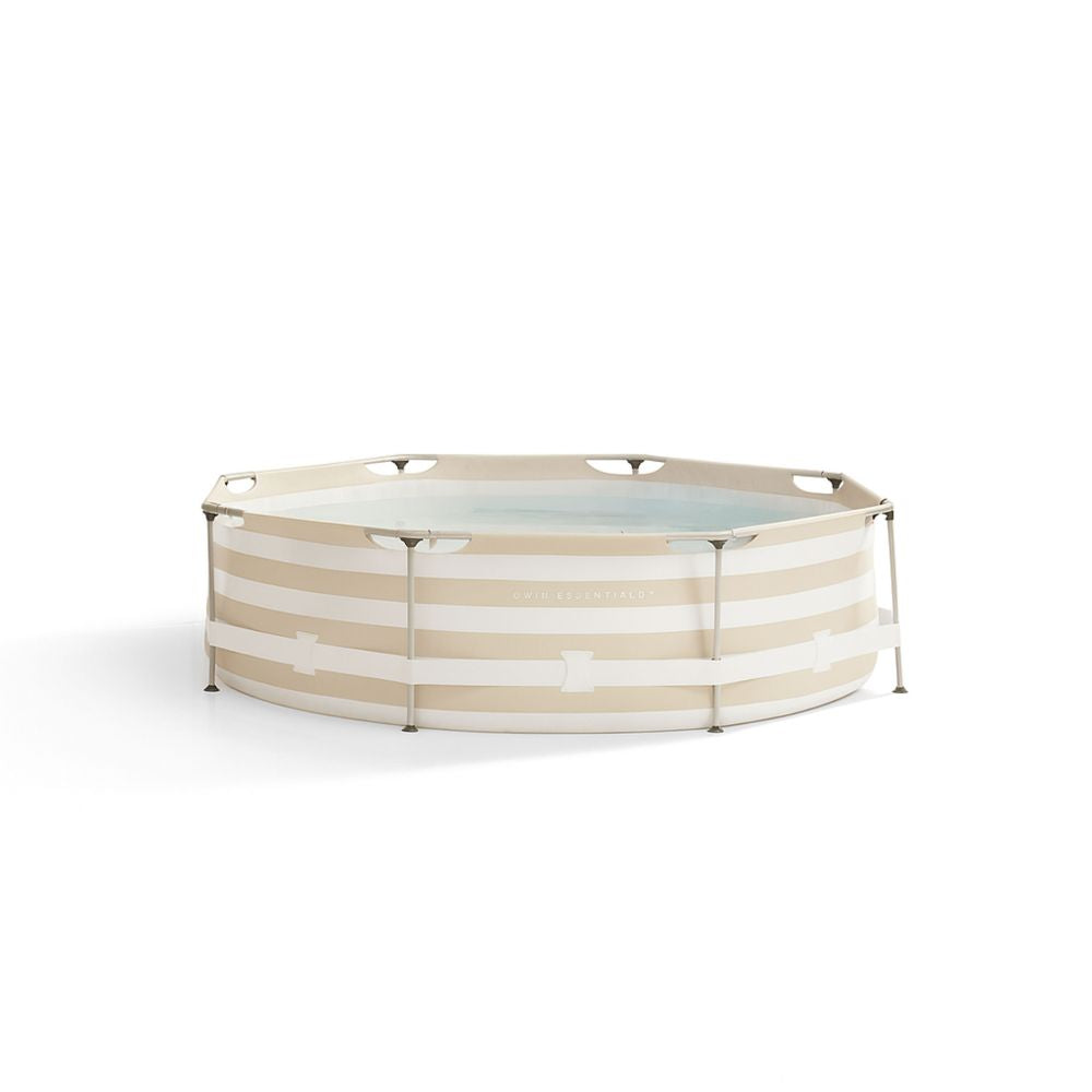 Frame Pool Round - Beige - Essence - Ø 305 x 75 cm