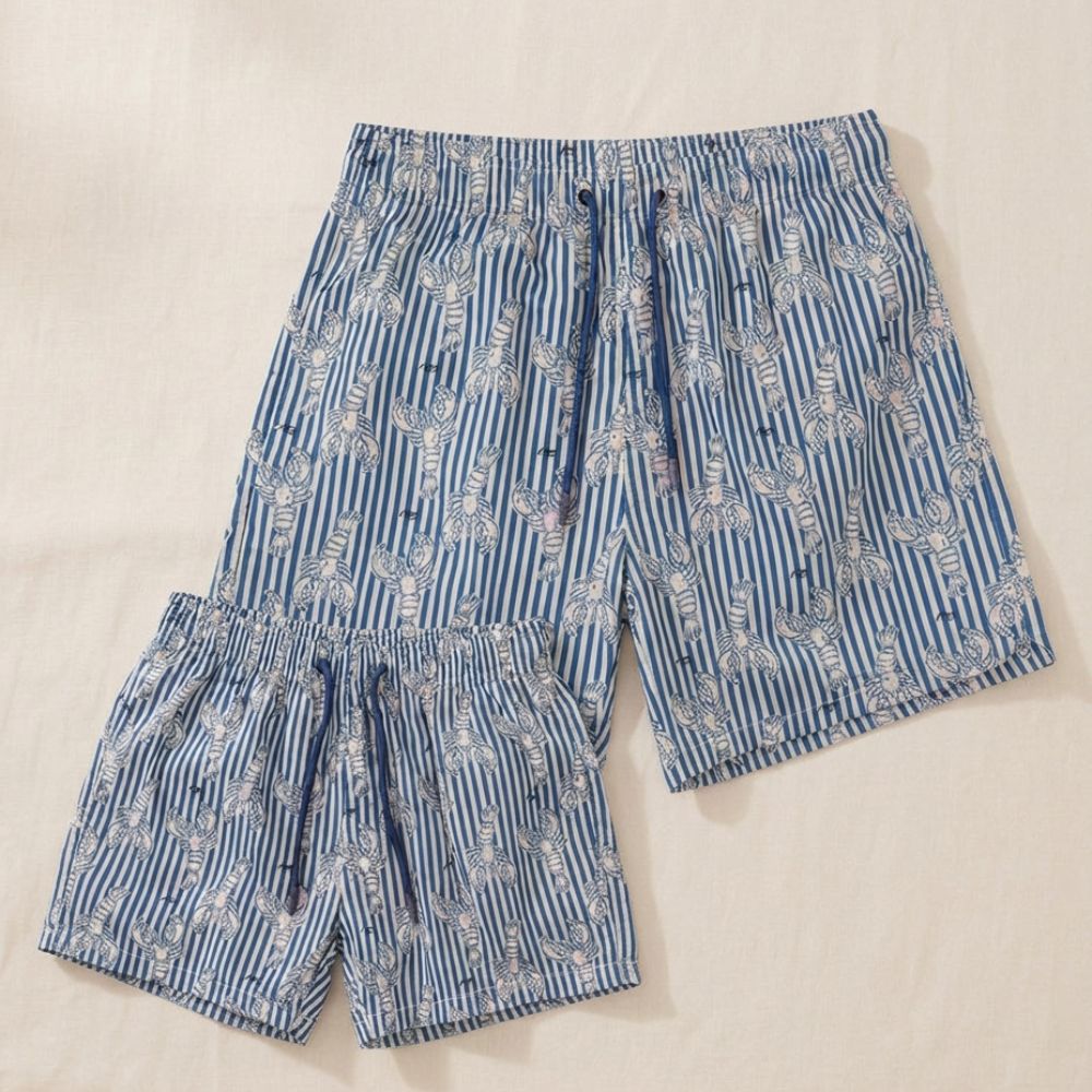 Conjunto familiar de bañadores - Azul - Lobster Bay