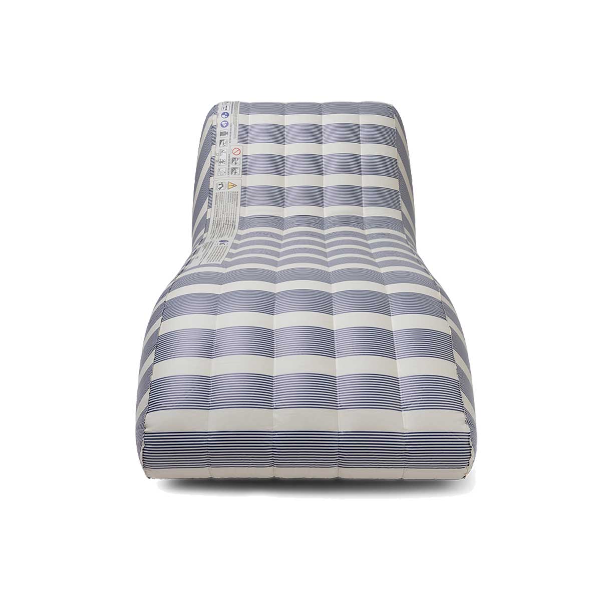 Premium Colchoneta Inflable - Azul/Blanco - Monaco