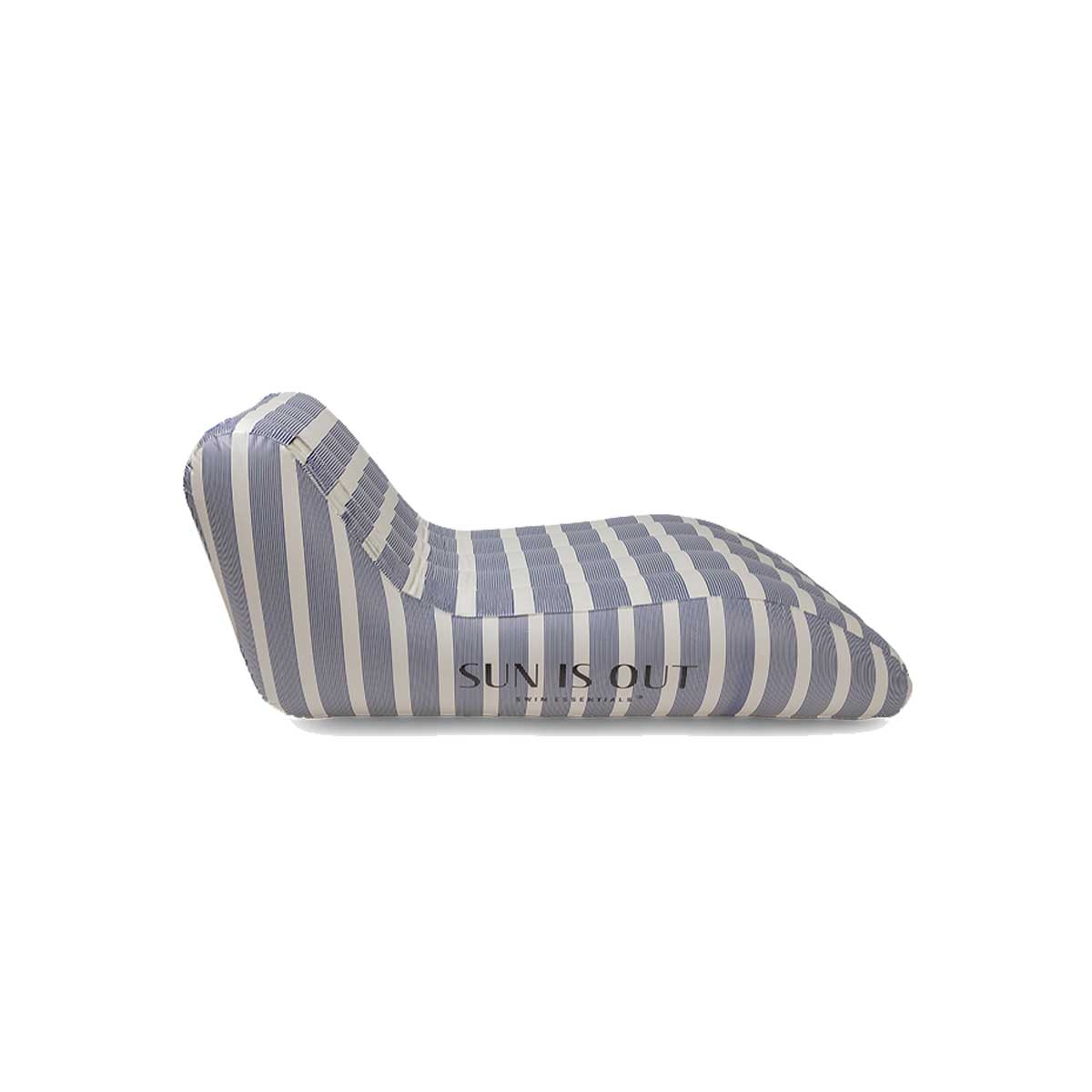 Premium Colchoneta Inflable - Azul/Blanco - Monaco