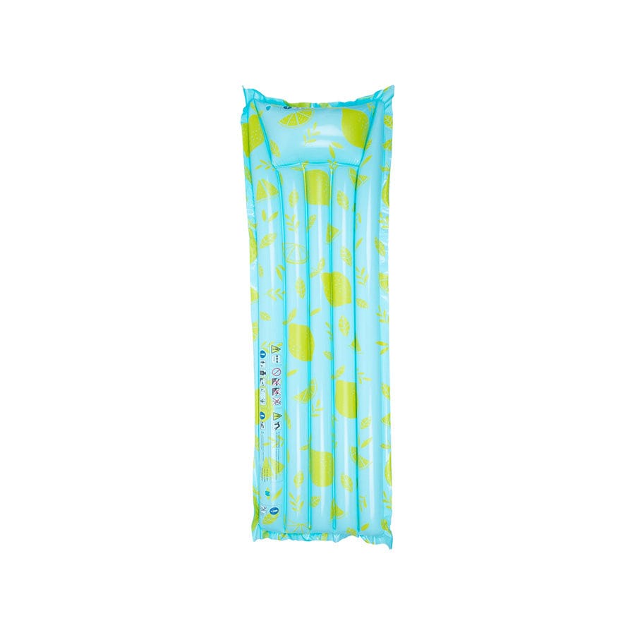 Colchoneta inflable - Amarillo - Limón - 177 cm