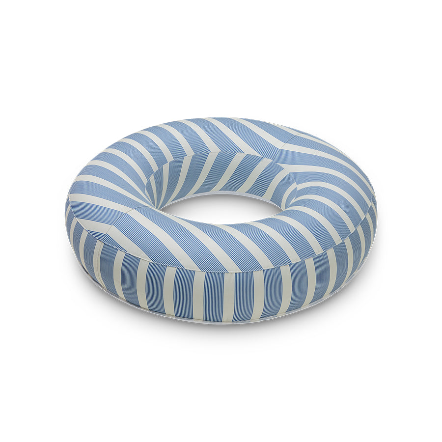 Premium Swim Ring - Blue/Beige - Monaco - Ø 120 cm