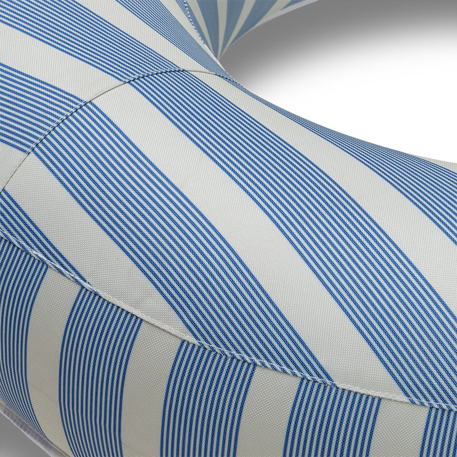 Premium Swim Ring - Blue/Beige - Monaco - Ø 120 cm