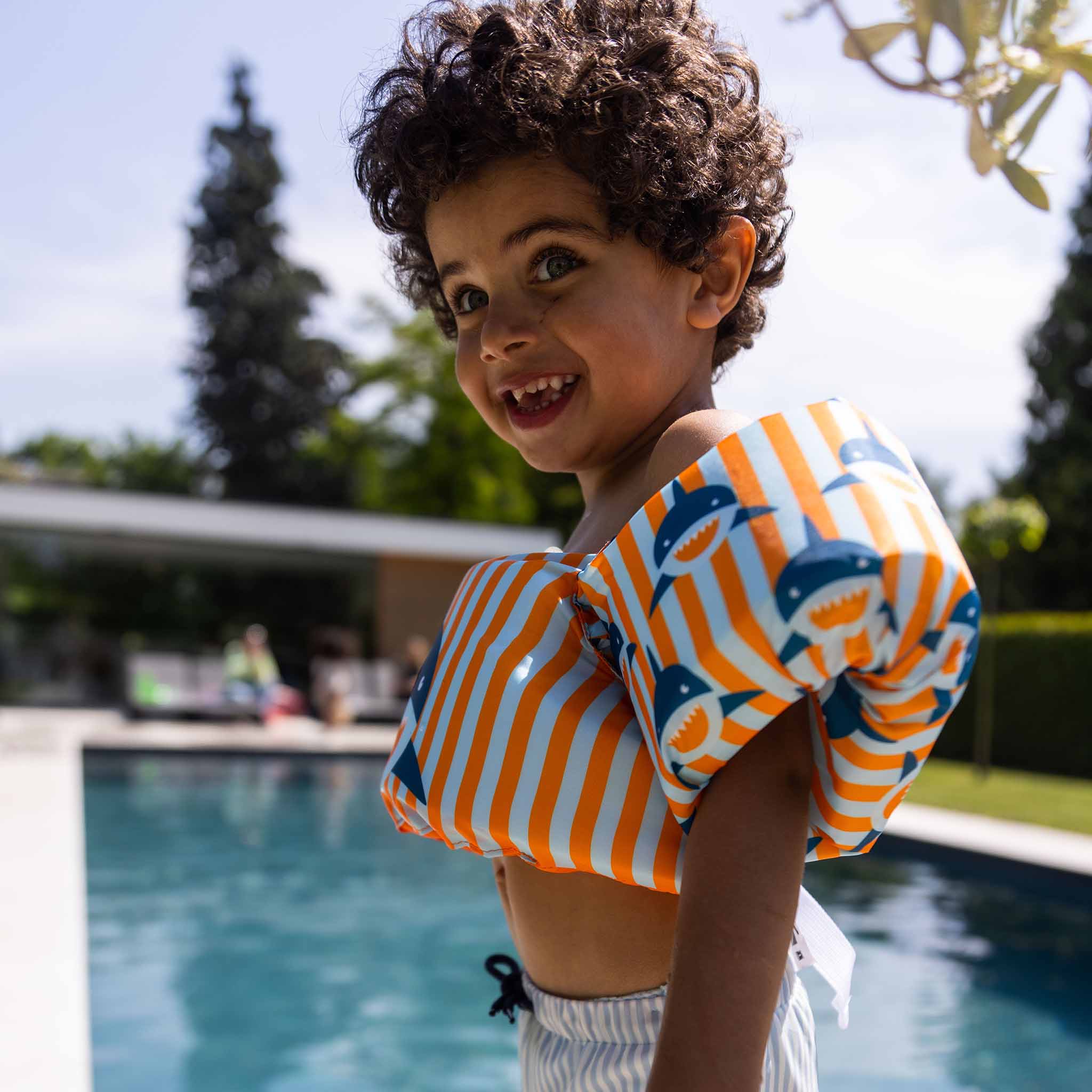 Chaleco con manguitos - Multicolor - Tropic Shark - 2/6 Años