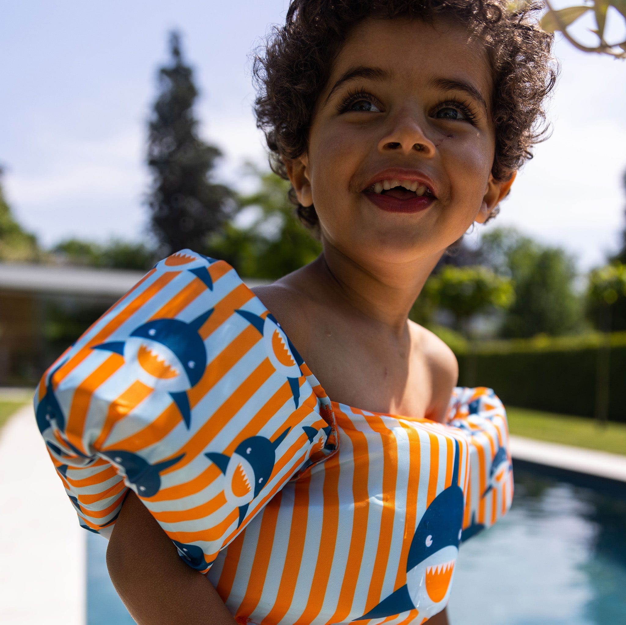 Chaleco con manguitos - Multicolor - Tropic Shark - 2/6 Años