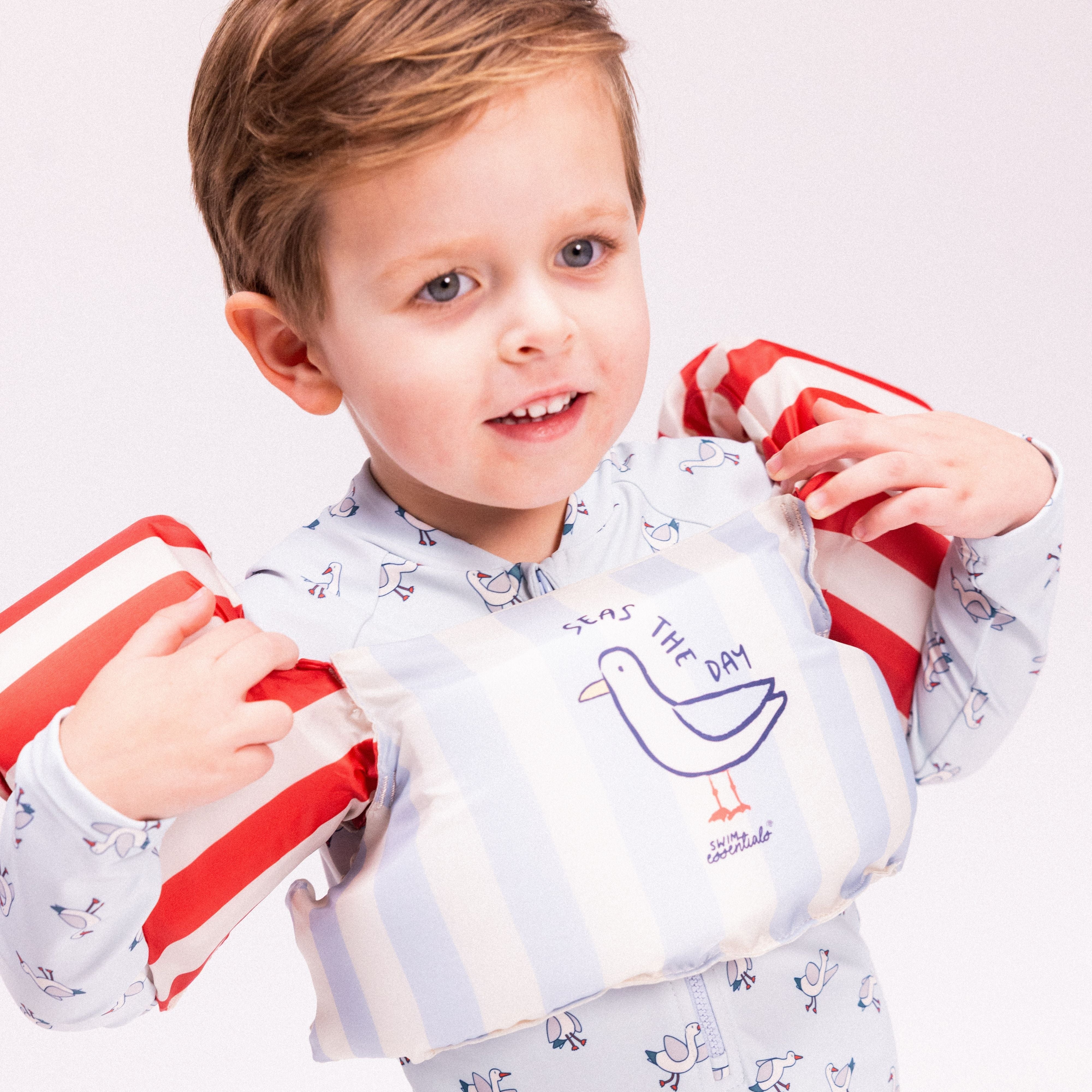 Chaleco con manguitos - Multicolor - Seas The Day - 2/6 Años