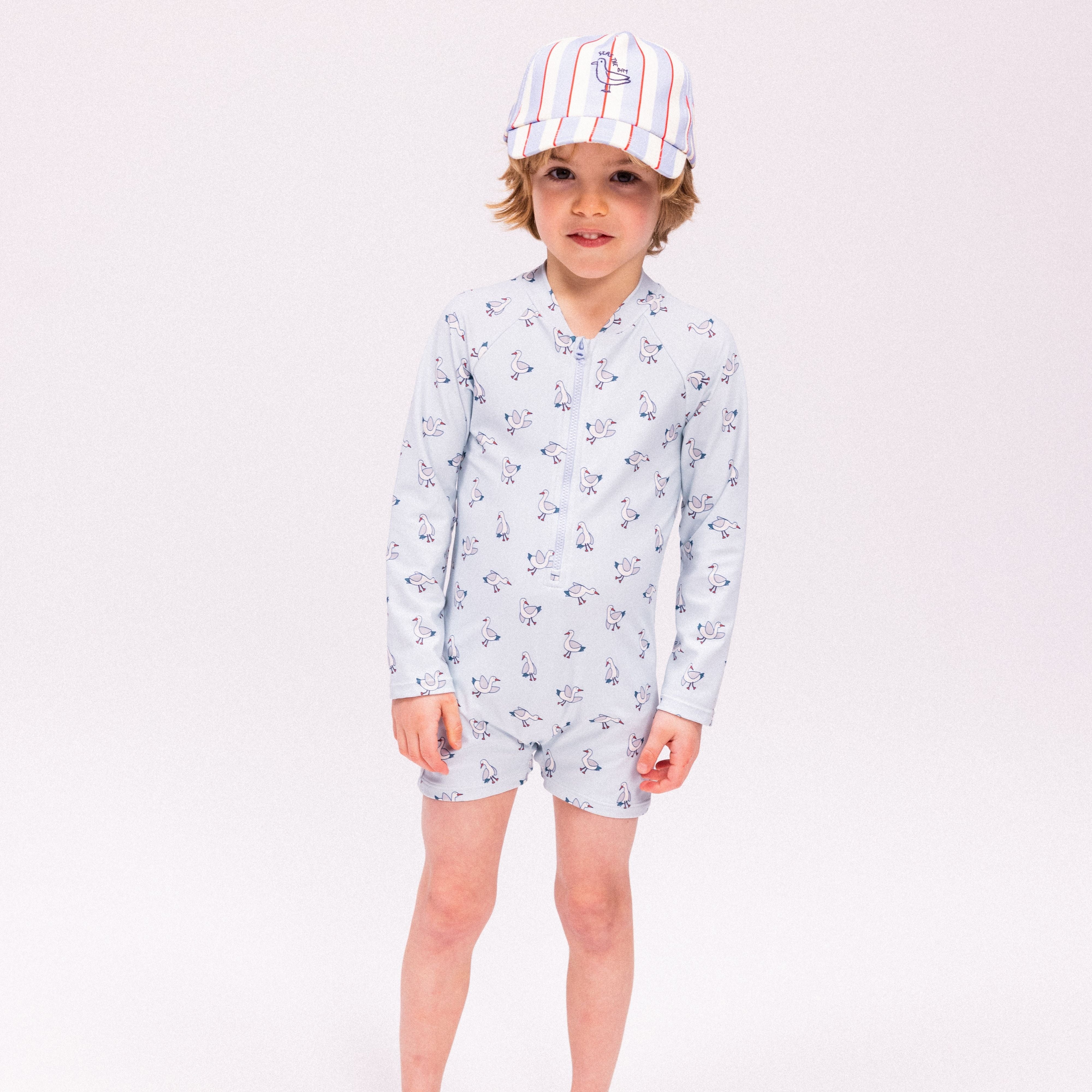 Maillot de bain UV Garçons - Bleu - Little Seagull