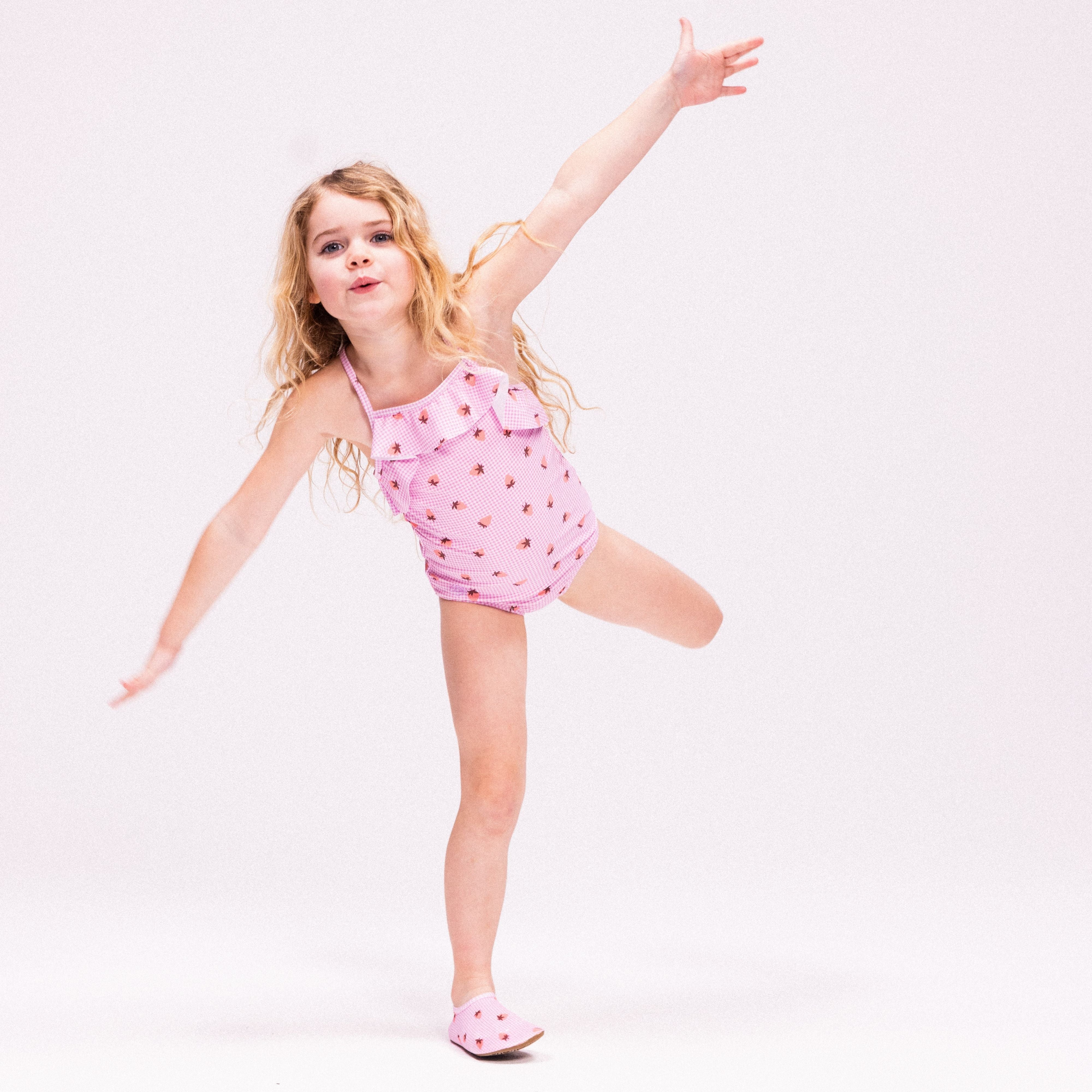 Swimsuit Girls - Pink - Strawberry Fields