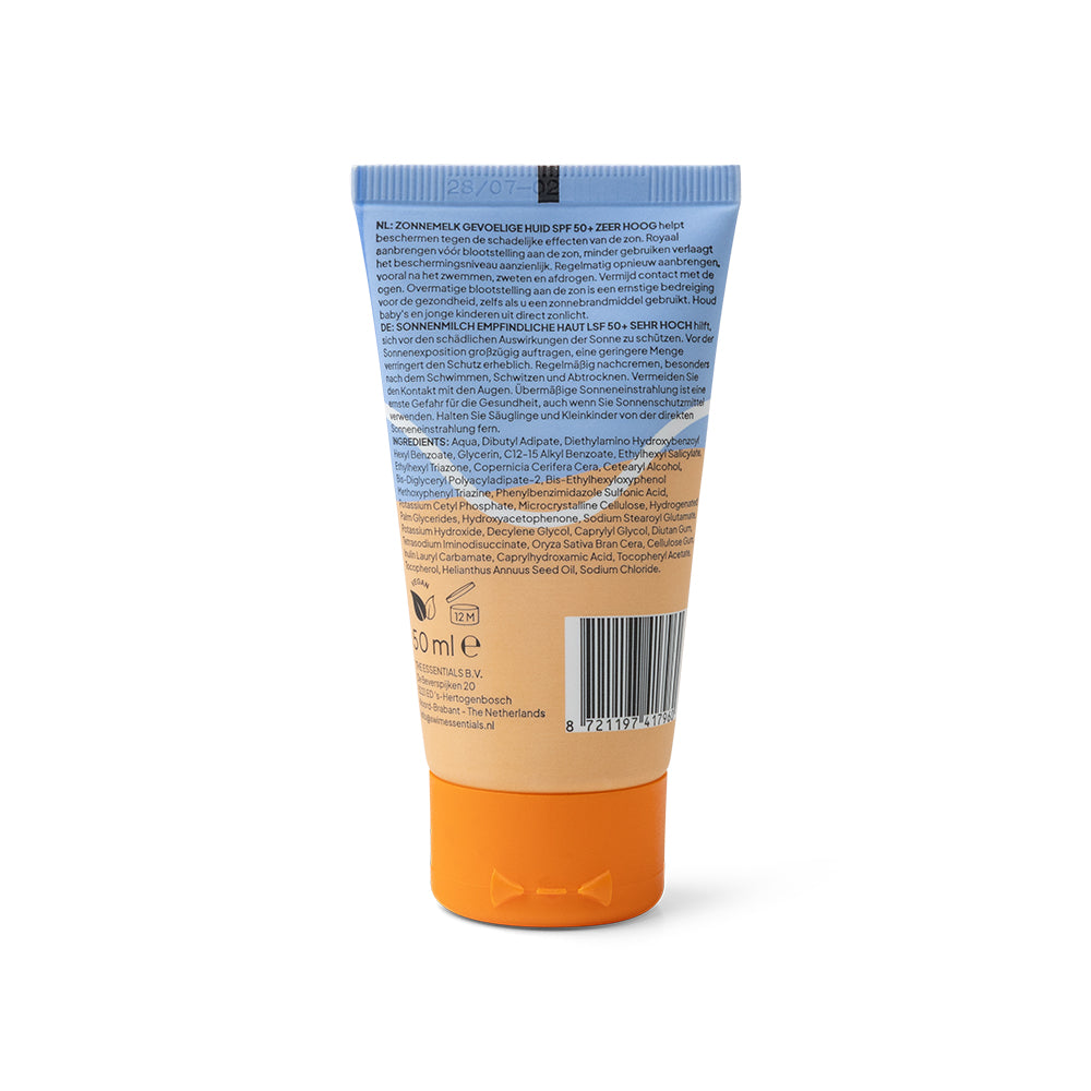 Crème solaire - Crème - Sensible SPF50+ - 50 ml