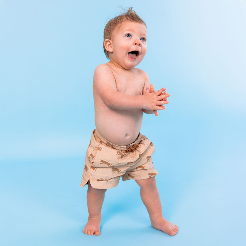 Shorts de baño - Marrón - Roamer