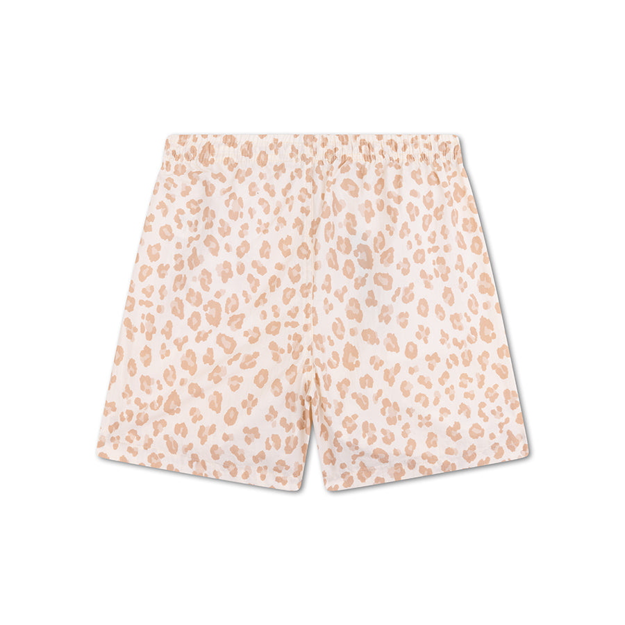 Shorts de baño Niña - Beige - Leopard