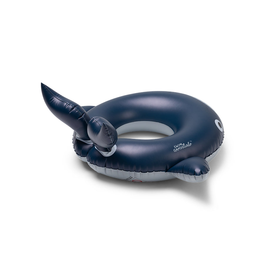 Swim Ring - Whale - Blue - Walter Whale - Ø 55 cm