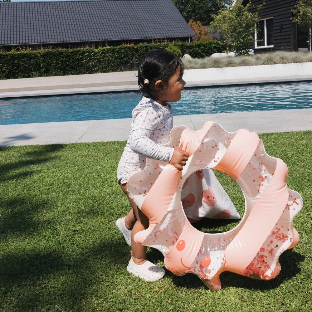 Schwimmring - Muschel - Rot - Sally Shell - Ø 65 cm