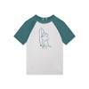 T-shirt de bain à manches courtes - Vert - Surfer