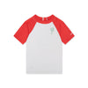 T-shirt de bain à manches courtes - Rouge - Catch Of The Day