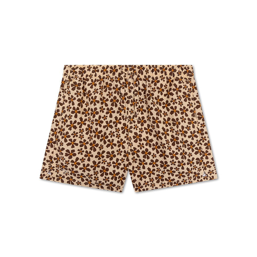 Swim Shorts Girls - Orange - Wild Flower