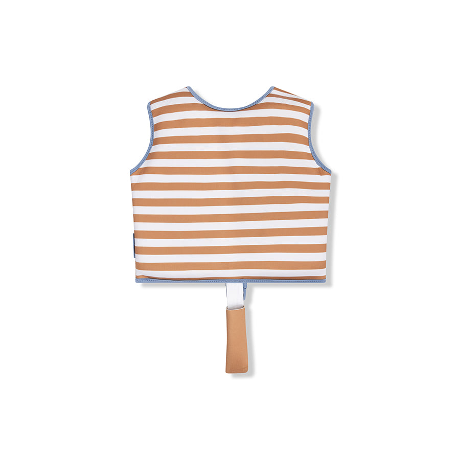 Swim Vest - Brown/White - Softlines