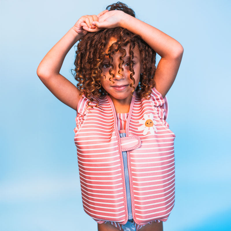 Chaleco flotador - Rojo/Blanco - Daisy Flower