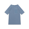 Swimming T-Shirt - Short Sleeve - Blue - Pure Tones
