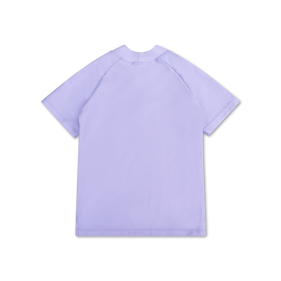 Swimming T-Shirt - Short Sleeve - Lila - Pure Tones