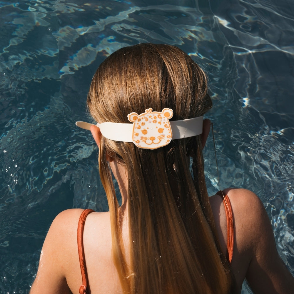 Occhialini da Nuoto - Beige - Leopard