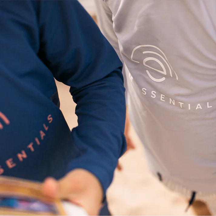 Swimming T-Shirt - Long Sleeve - White - Pure Tones