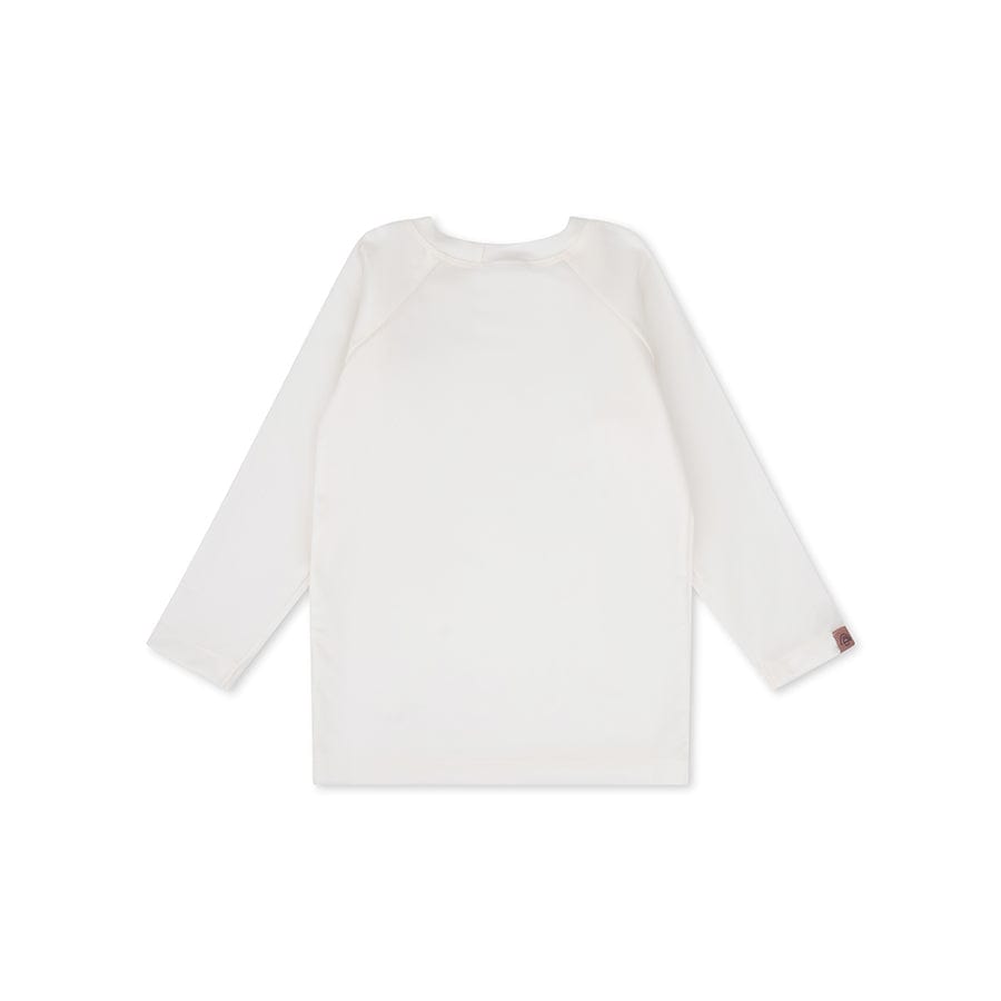 Swimming T-Shirt - Long Sleeve - White - Pure Tones