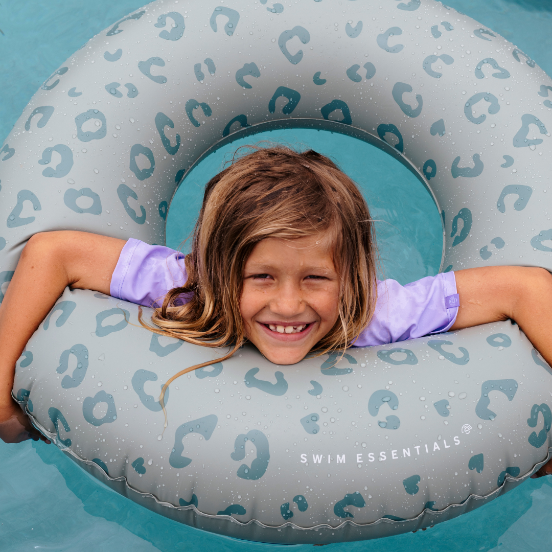 Flotador de Aro - Verde - Leopard - Ø 90 cm