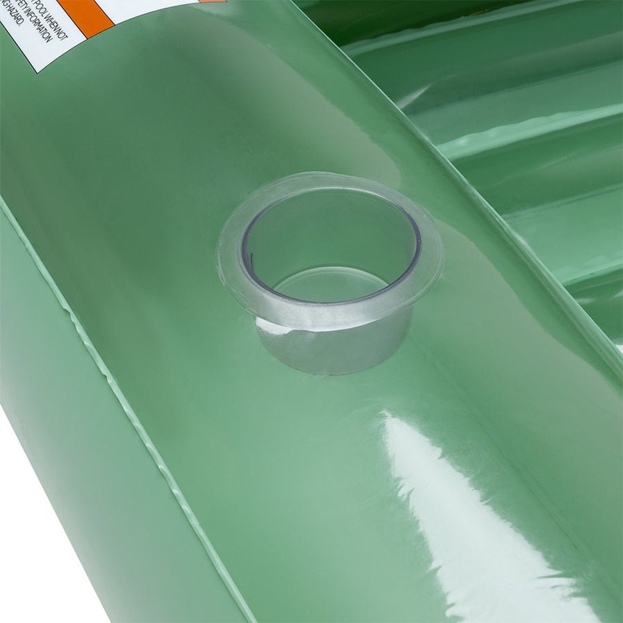 Tanning Piscine - Vert - Azur - 178 x 120 x 31 cm