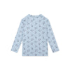 Camiseta De Natación UV Mangas Largas - Azul - Little Seagull