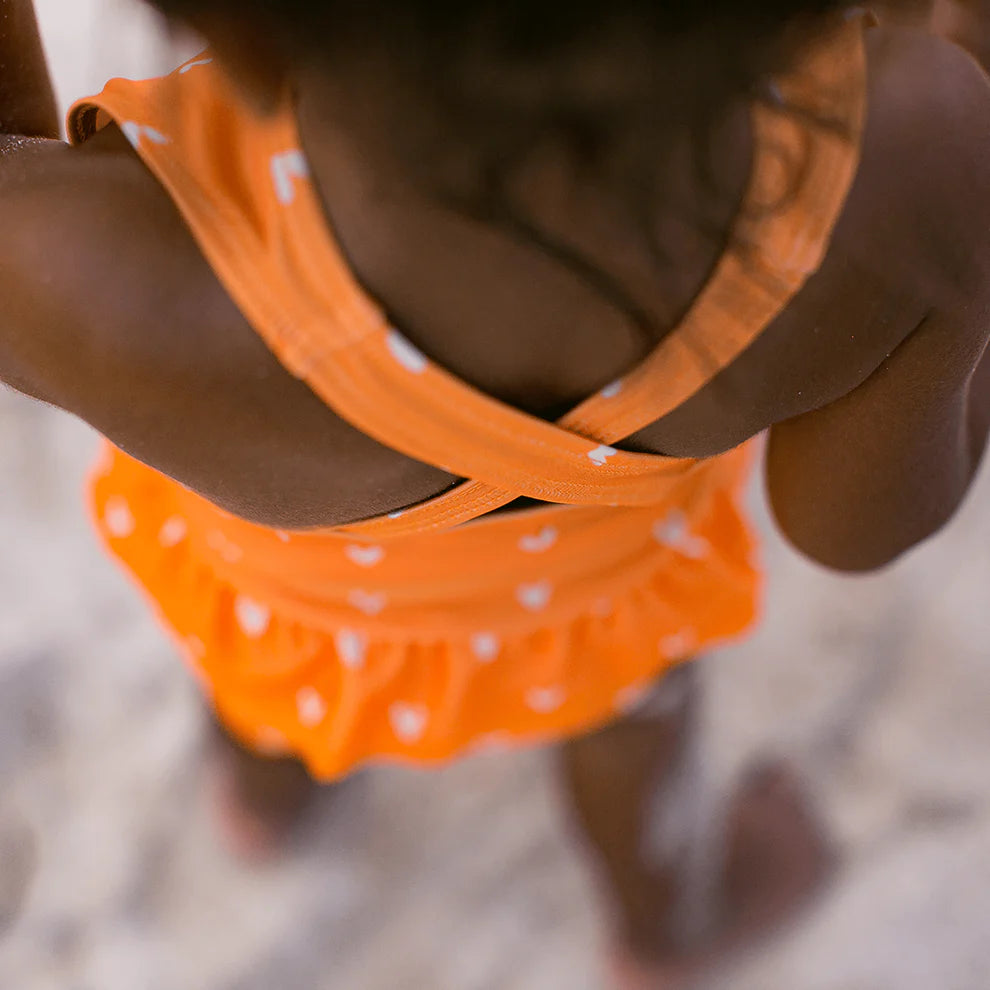 Bañador Niñas - Naranja - Orange Kiss