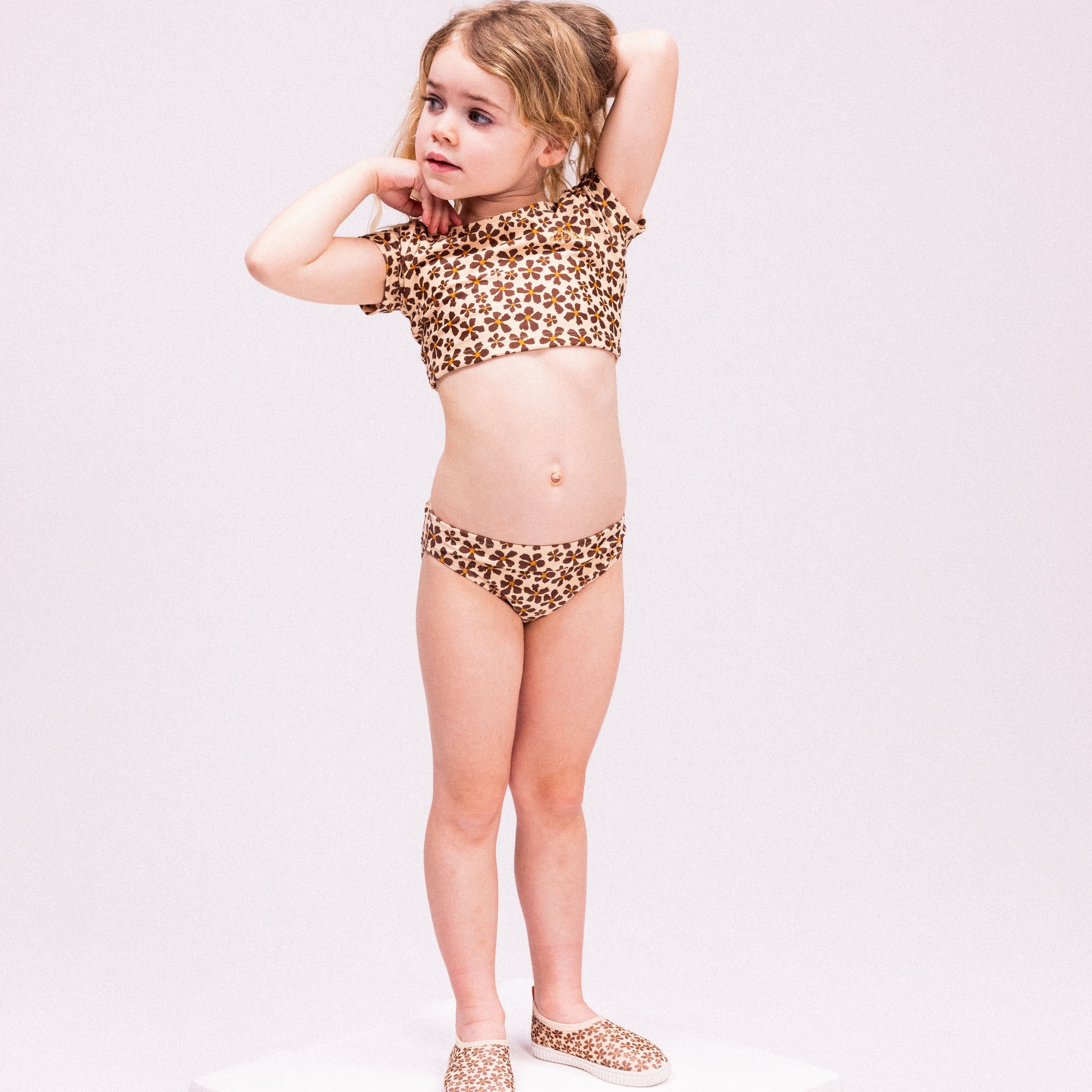 Bikini - Naranja - Wild Flower