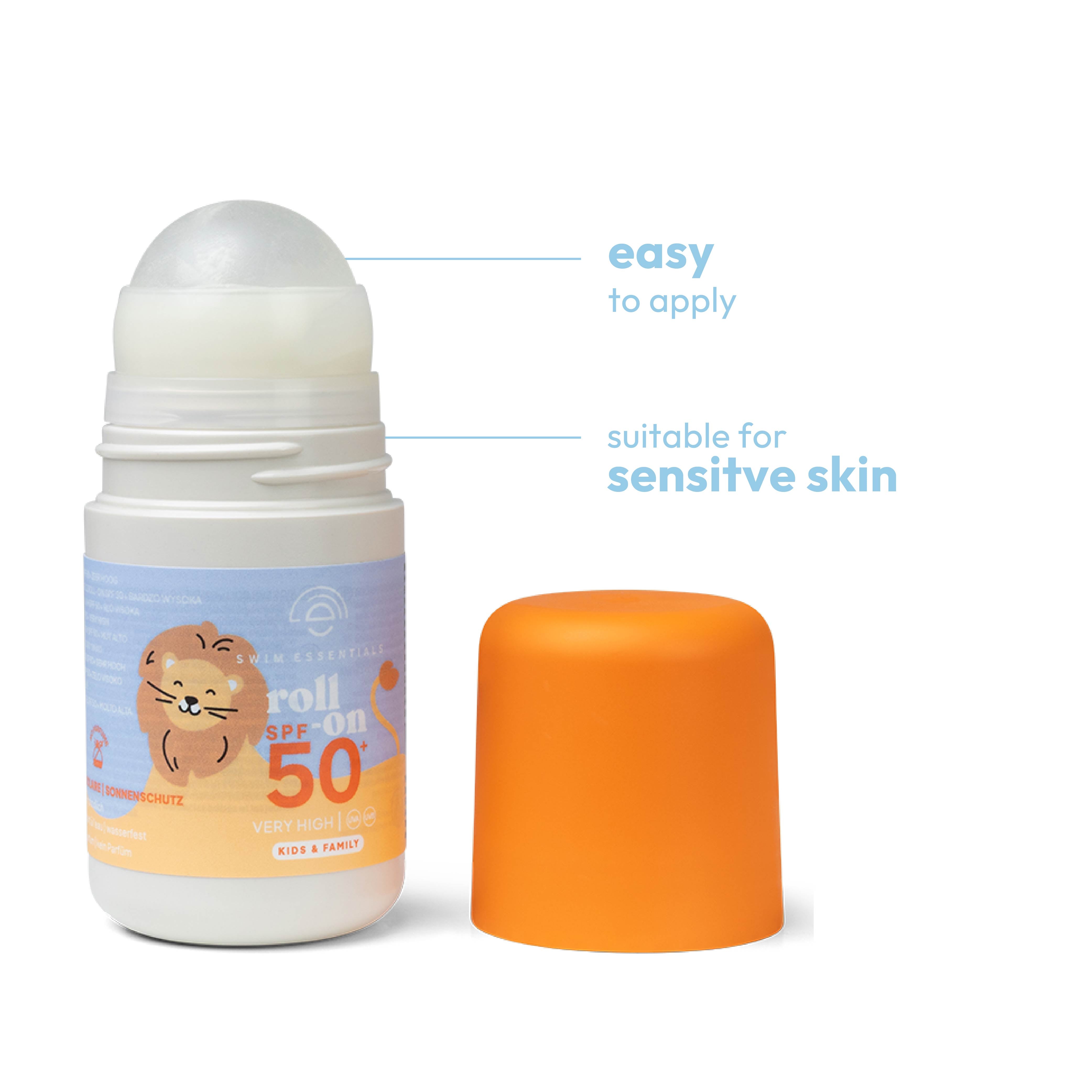 Soin solaire - Roll-on - Peau sensible SPF50+ - 100 ml